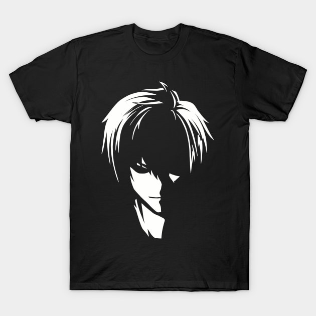 The Misfit of Demon King Academy II Maou Gakuin no Futekigousha Cool Black and White Silhouette Anime Characters : Anos Voldigoad (Transparent) T-Shirt by Animangapoi